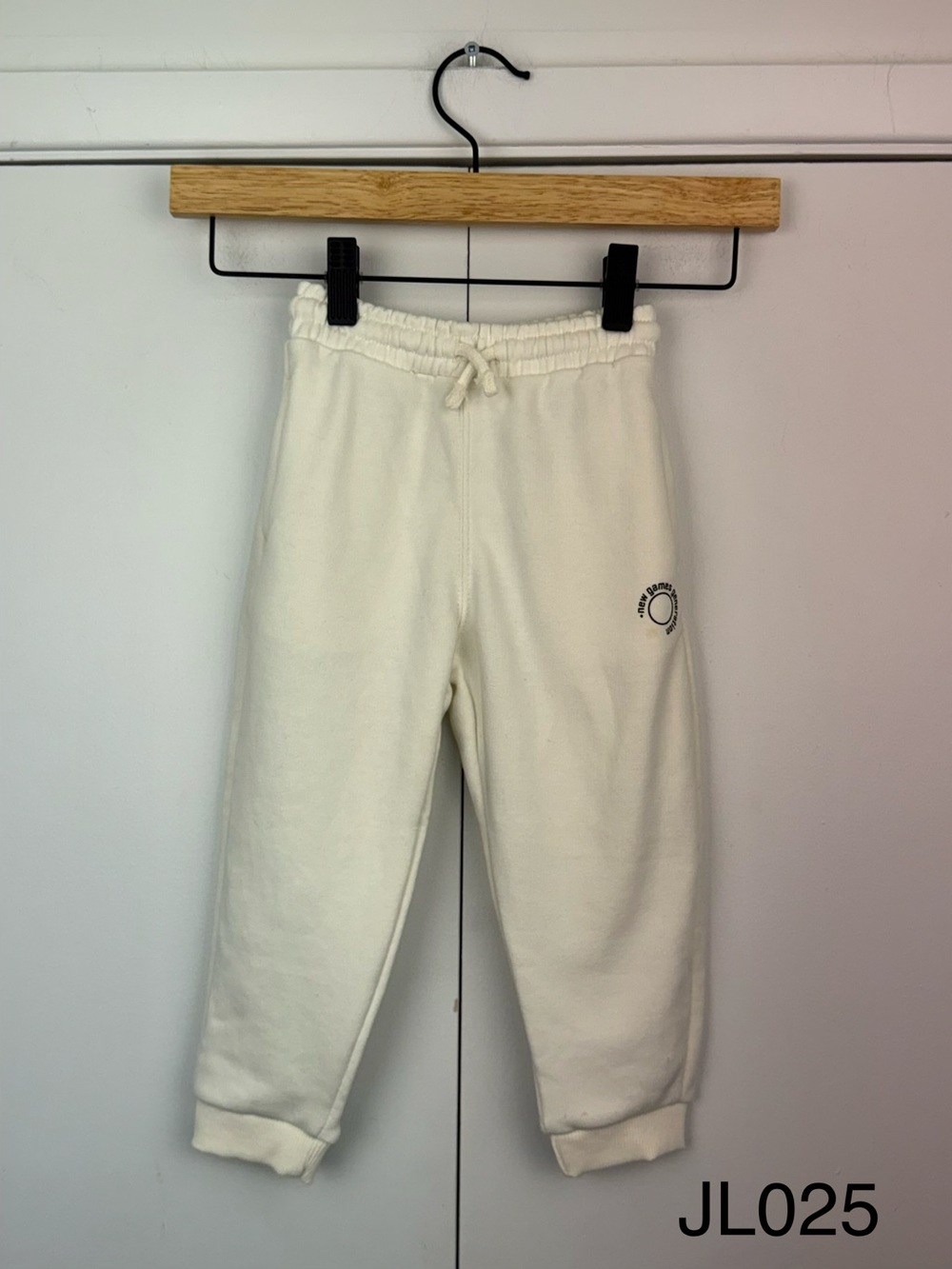 ZARA Kids New Games Generation Ecru Joggers 2-3Y NWT